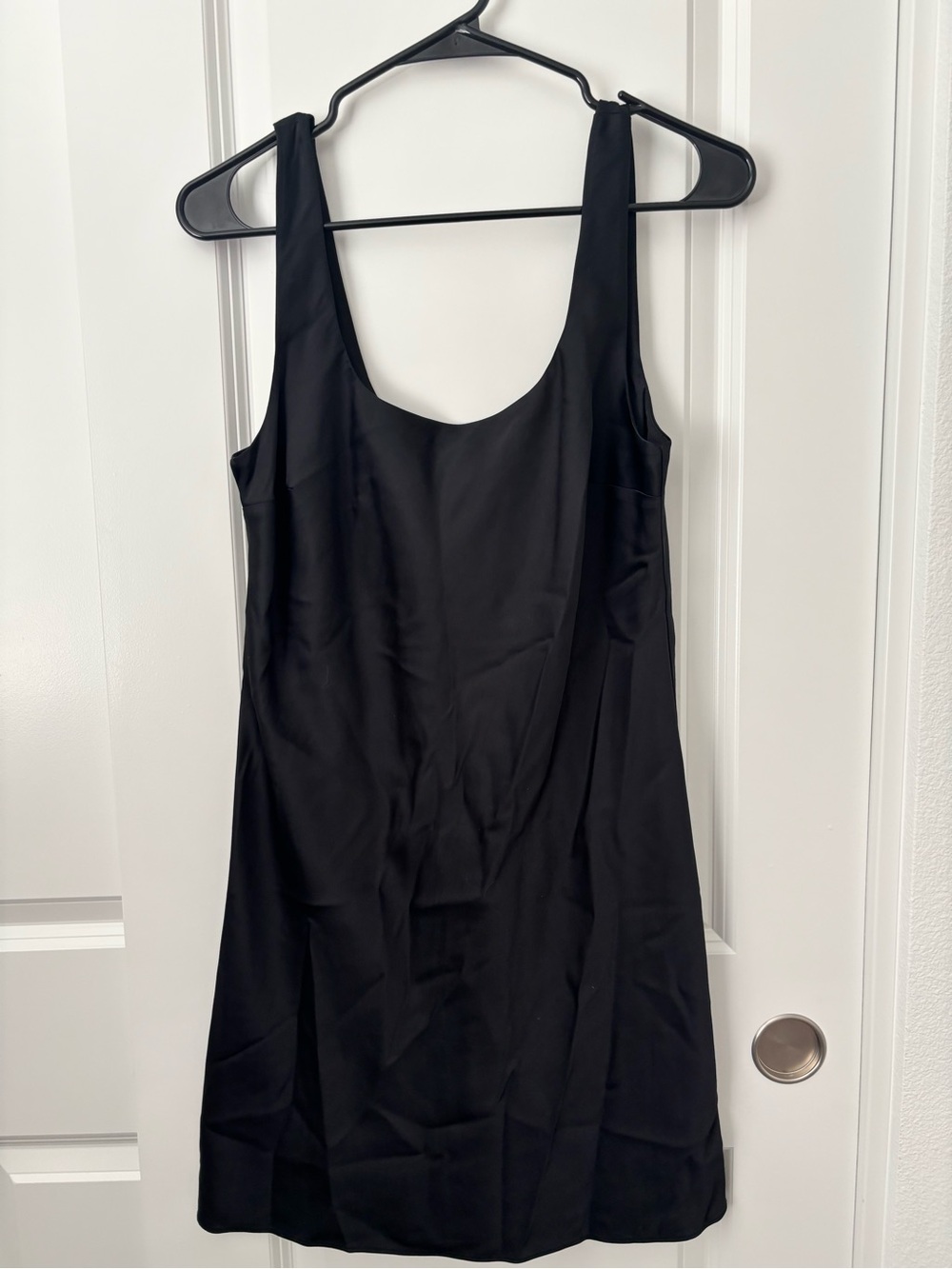Abercrombie & Fitch Black Scoop Mini Dress